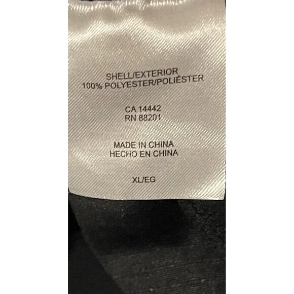 Mondetta Hoodie Pullover Black Slit Hems Women’s Size XL - Picture 4 of 9